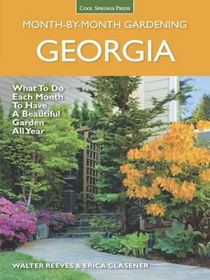 cover image of Georgia Month by Month Gardening